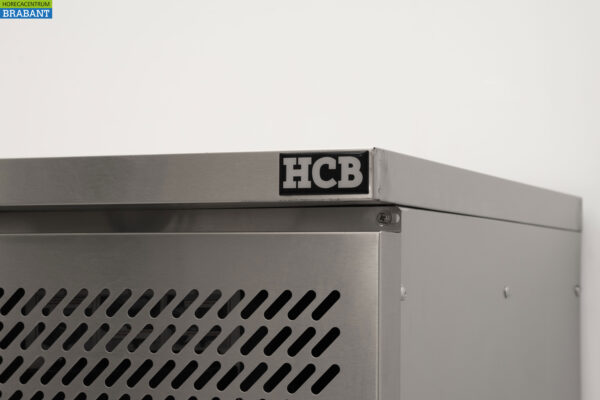 Edelstahl Gefriertruhe Werkbank 3 Türen 1/1 Gastronorm 179,5 cm Catering – Bild 7
