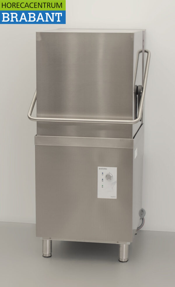 Asber Basic-line Durchschubspülmaschine aus Edelstahl mit Ablaufpumpe und Seifenpumpen 400V Horeca – Bild 2