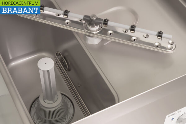 Asber Basic-line Durchschubspülmaschine aus Edelstahl mit Ablaufpumpe und Seifenpumpen 400V Horeca – Bild 12