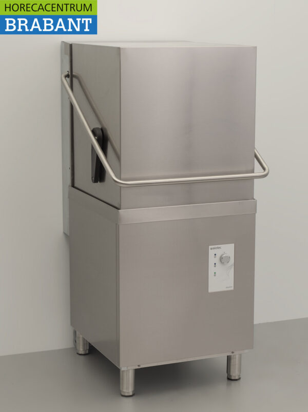 Asber Basic-line Durchschubspülmaschine aus Edelstahl mit Ablaufpumpe und Seifenpumpen 400V Horeca – Bild 3