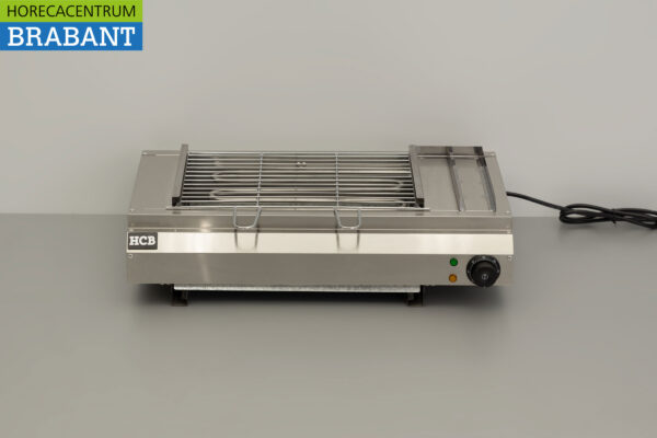 Edelstahl Sategrill Barbecue Grill Wassergrill 65 cm 230V Horeca