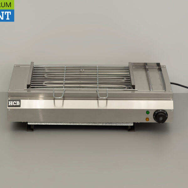 Edelstahl Sategrill Barbecue Grill Wassergrill 65 cm 230V Horeca