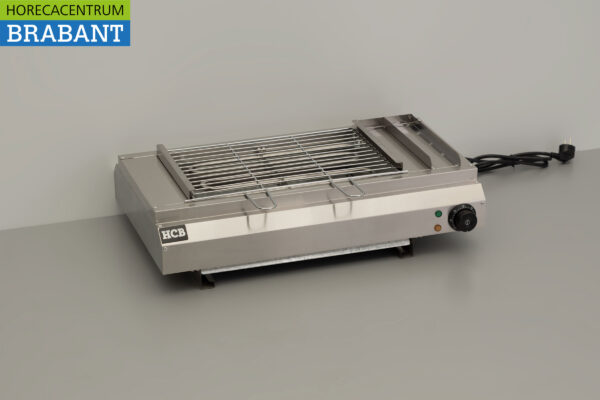 Edelstahl Sategrill Barbecue Grill Wassergrill 65 cm 230V Horeca – Bild 3