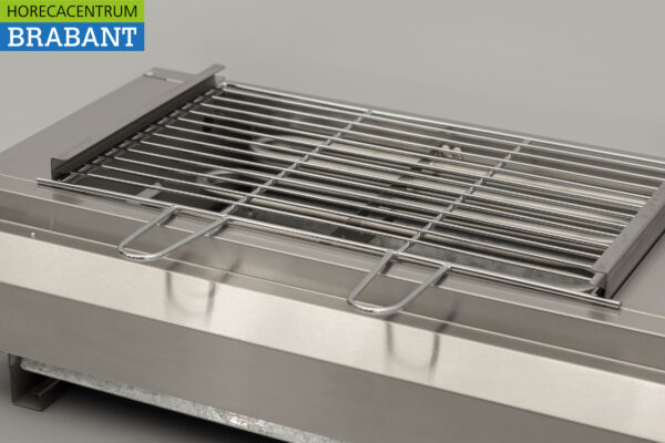 Edelstahl Sategrill Barbecue Grill Wassergrill 65 cm 230V Horeca – Bild 5