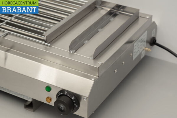 Edelstahl Sategrill Barbecue Grill Wassergrill 65 cm 230V Horeca – Bild 7