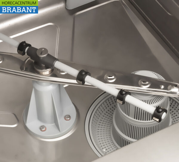 Asber Profi-line Plus Geschirrspüler aus Edelstahl Geschirrspüler mit Wasserenthärter und Ablaufpumpe 400V Horeca – Bild 9