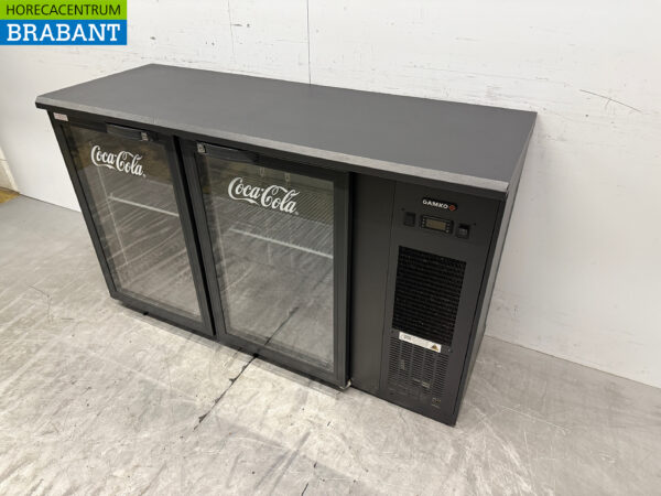 Gamko Bar Cooler 2 Klapptüren 143 cm 230V Bj. 2022 Verpflegung – Bild 2