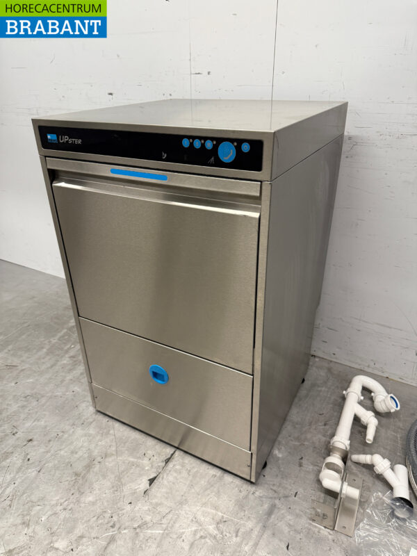 Meiko Upster Geschirrspüler aus Edelstahl mit Ablaufpumpe 400V Horeca – Bild 3