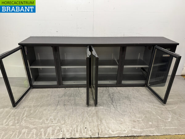 Gamko Bar Kühlbox 4 Türen 254 cm 230V Horeca – Bild 4