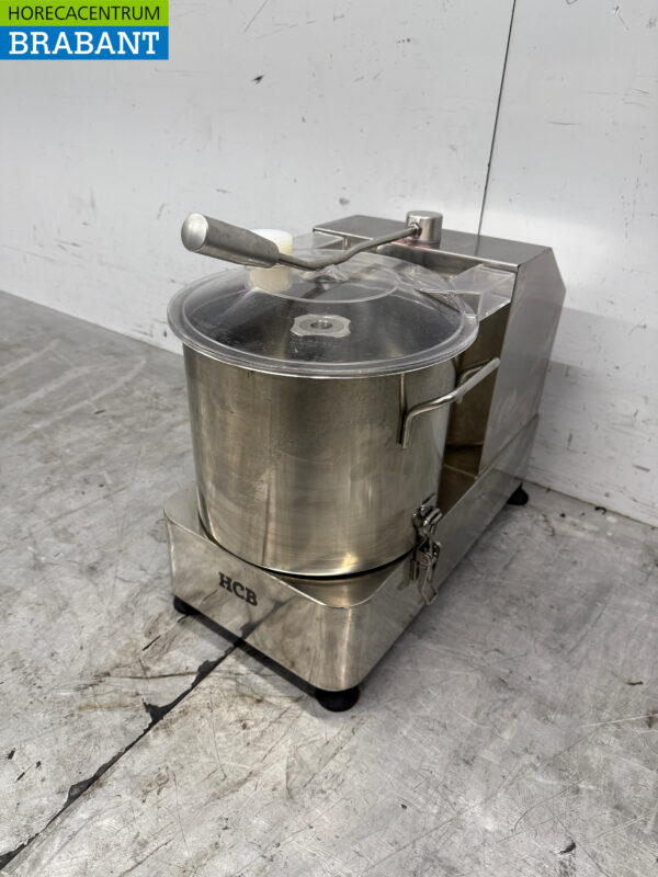 Edelstahlschneider / Küchenmaschine / Gemüseschneider 9 Liter 230V Horeca – Bild 2