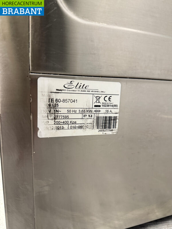 Edelstahl Elite Geschirrspüler 230V Catering – Bild 6