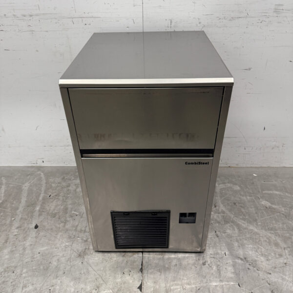 Edelstahl Combisteel Eiswürfelmaschine 47 kg/pro Tag 28 kg Bunker 230V Horeca
