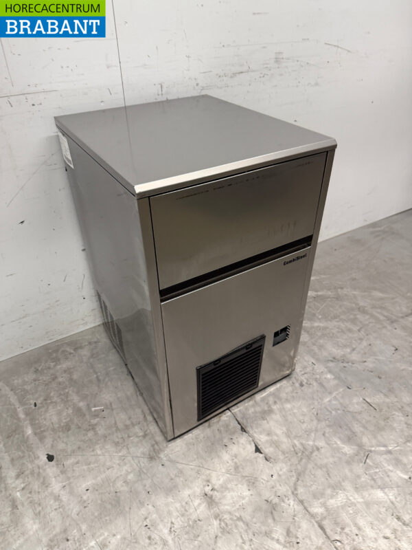 Edelstahl Combisteel Eiswürfelmaschine 47 kg/pro Tag 28 kg Bunker 230V Horeca – Bild 3