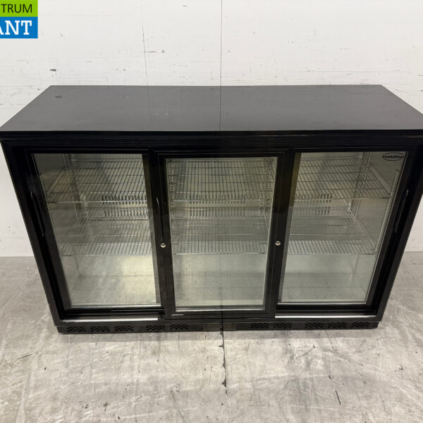 Combisteel Bar-Kühlschrank 3 Glasschiebetüren 135,5 cm 230V Horeca