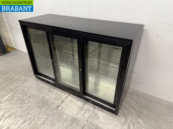 Combisteel Bar-Kühlschrank 3 Glasschiebetüren 135,5 cm 230V Horeca – Bild 2