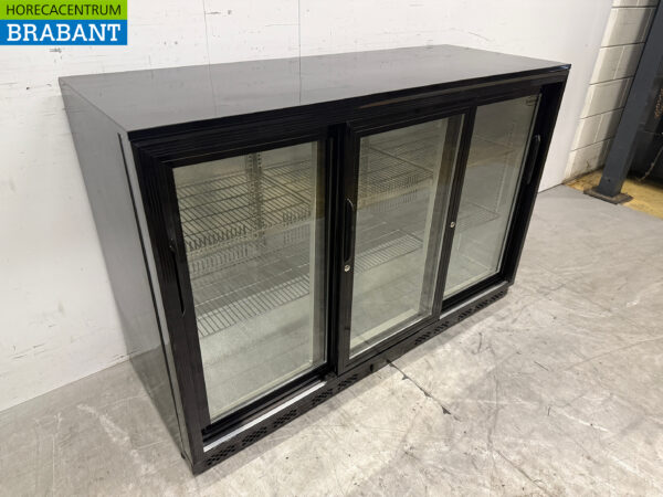Combisteel Bar-Kühlschrank 3 Glasschiebetüren 135,5 cm 230V Horeca – Bild 3