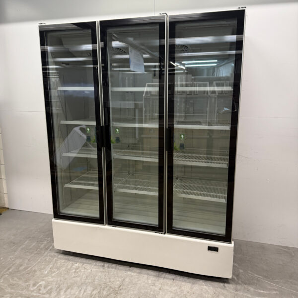 Combisteel 3-Tür-Glastür-Kühlschrank 1432 Liter 230V Horeca