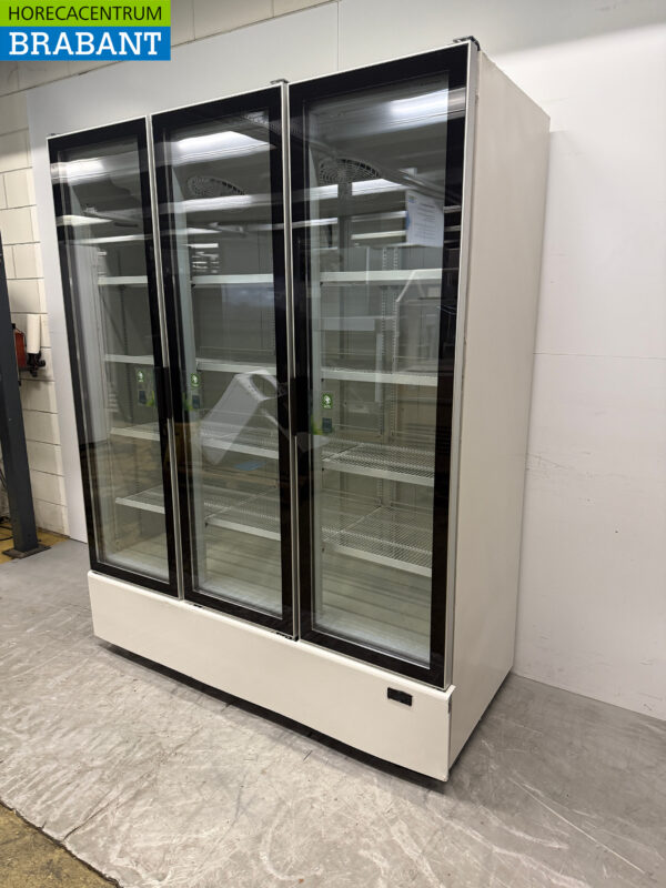 Combisteel 3-Tür-Glastür-Kühlschrank 1432 Liter 230V Horeca – Bild 2