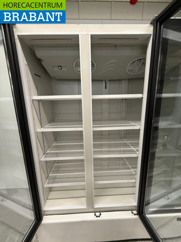 Combisteel 3-Tür-Glastür-Kühlschrank 1432 Liter 230V Horeca – Bild 4