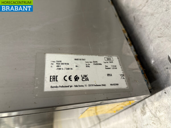 Zanussi Geschirrspüler aus Edelstahl mit Ablaufpumpe 230V Horeca – Bild 6