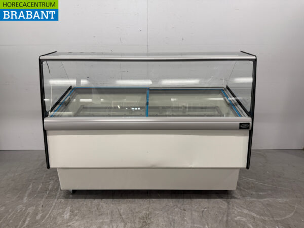 Mobile Combisteel Cuba Scoop Eiscreme Vitrine 13 Fächer 230V Horeca