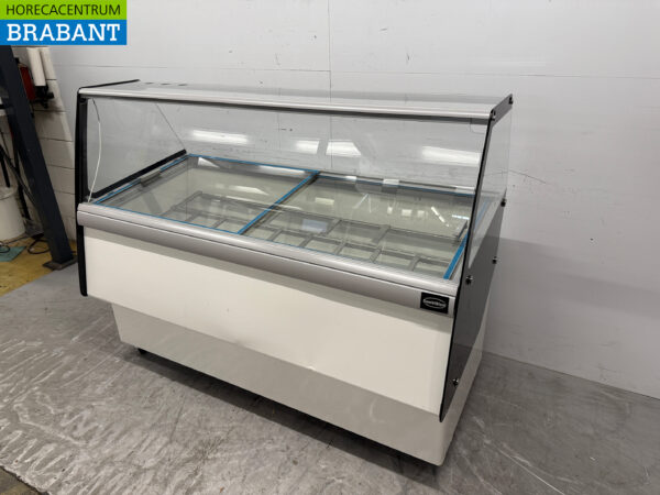 Mobile Combisteel Cuba Scoop Eiscreme Vitrine 13 Fächer 230V Horeca – Bild 2