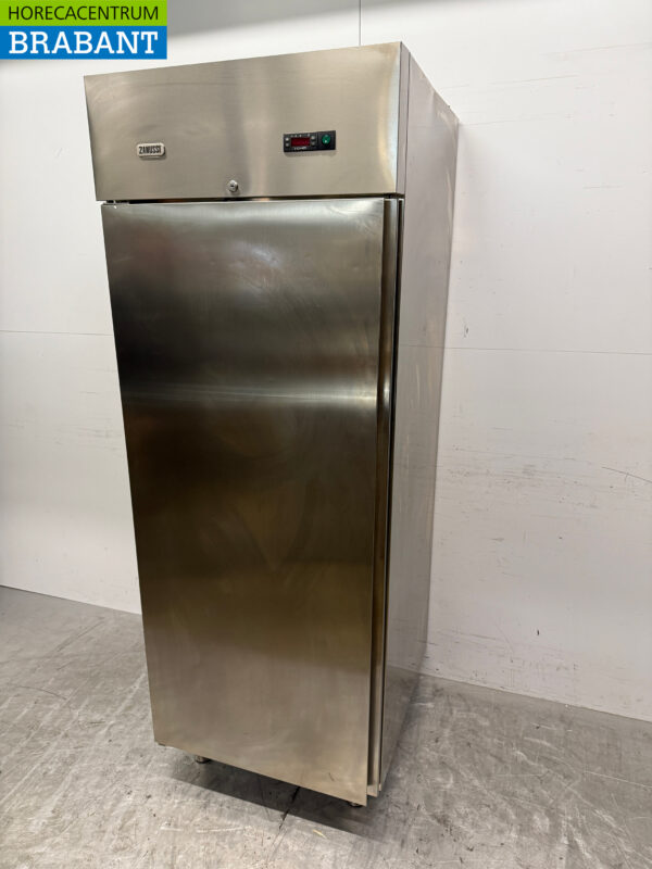 Edelstahl Zanussi Kühlschrank 640 Liter 230V Horeca – Bild 2