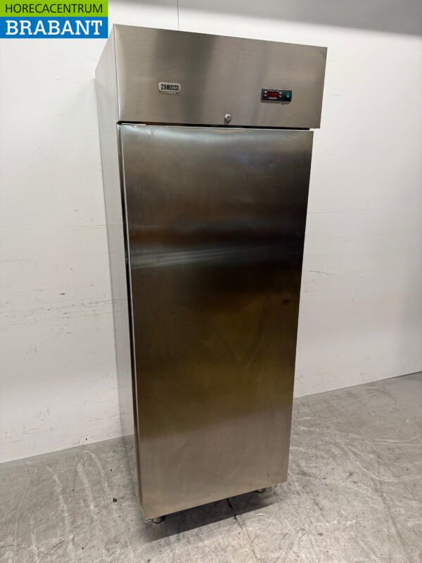 Edelstahl Zanussi Kühlschrank 640 Liter 230V Horeca – Bild 3