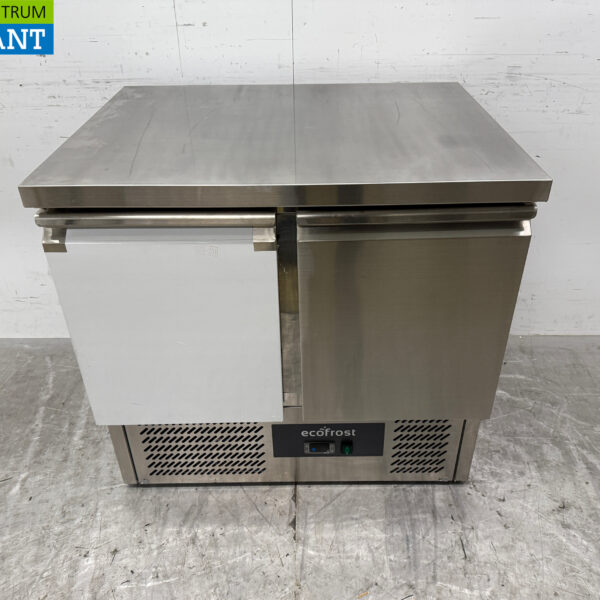 Saro Kühltheke aus Edelstahl 2 Türen 90,5 cm 230V Horeca