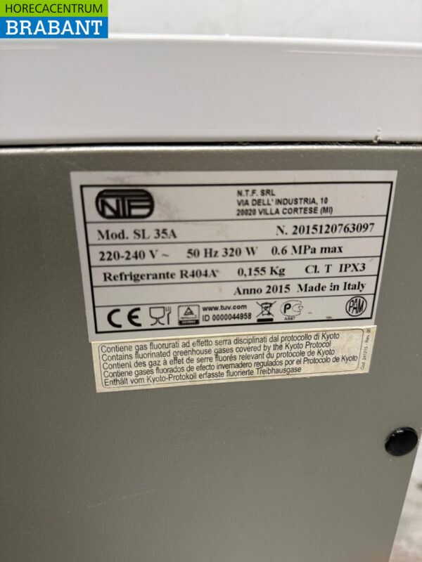 Edelstahl Select Ice Eiswürfelmaschine 20 Kilo/24 Stunden 4 Kilo Bunker 230V Horeca – Bild 5