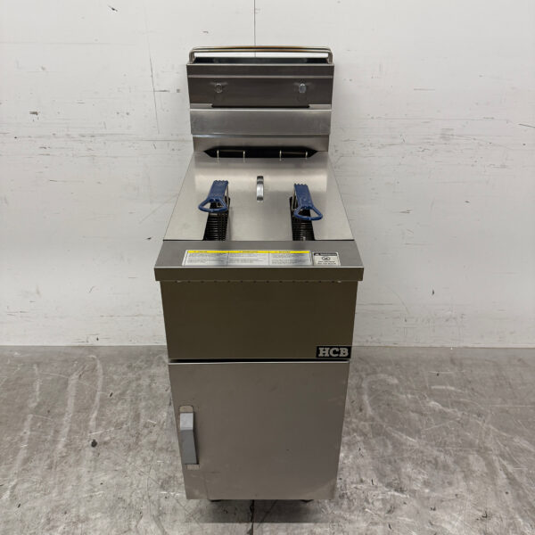 HCB Friteuse aus Edelstahl 15 Liter Premium-line GAS Catering