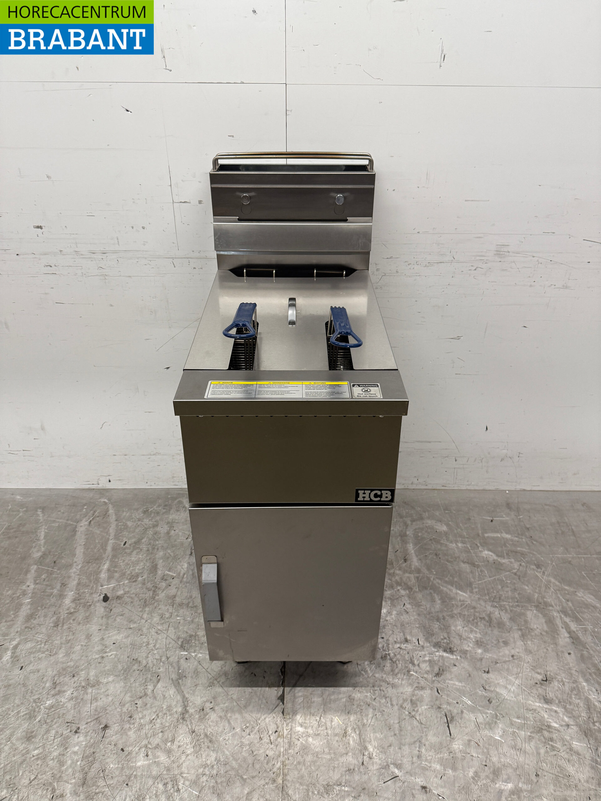 HCB Friteuse aus Edelstahl 15 Liter Premium-line GAS Catering