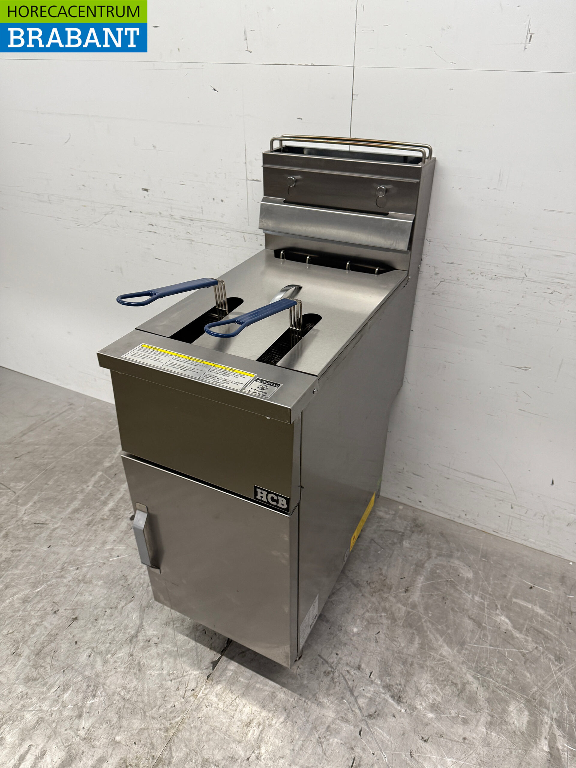 HCB Friteuse aus Edelstahl 15 Liter Premium-line GAS Catering – Bild 2