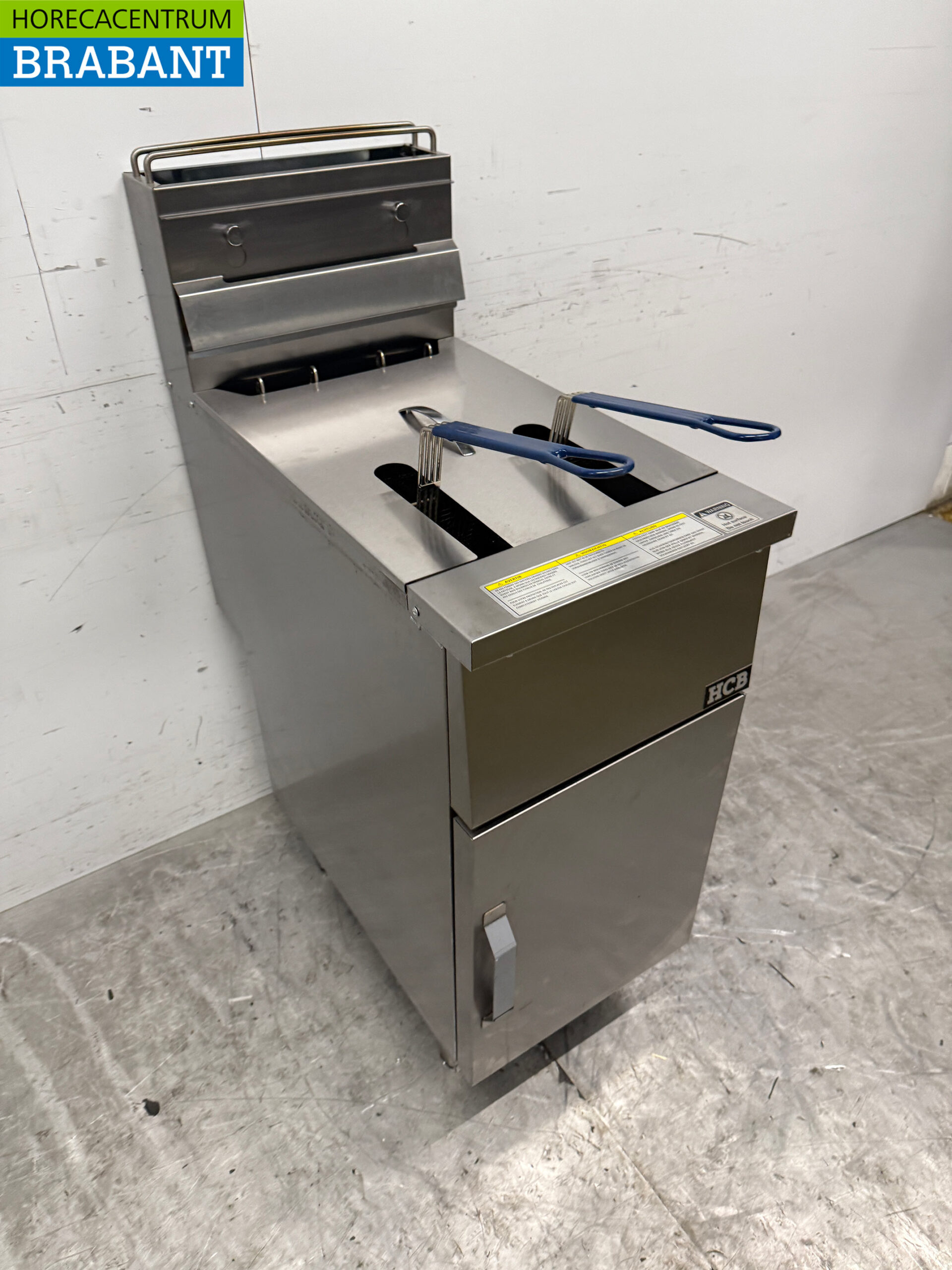 HCB Friteuse aus Edelstahl 15 Liter Premium-line GAS Catering – Bild 3