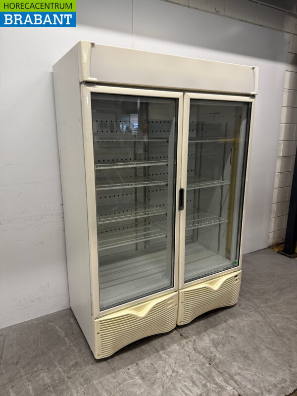 Mondial Doppeltüriger Glastürkühlschrank 729 Liter 135 cm 230V Horeca – Bild 2