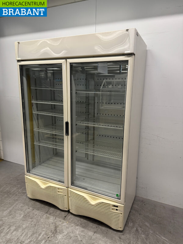 Mondial Doppeltüriger Glastürkühlschrank 729 Liter 135 cm 230V Horeca – Bild 3
