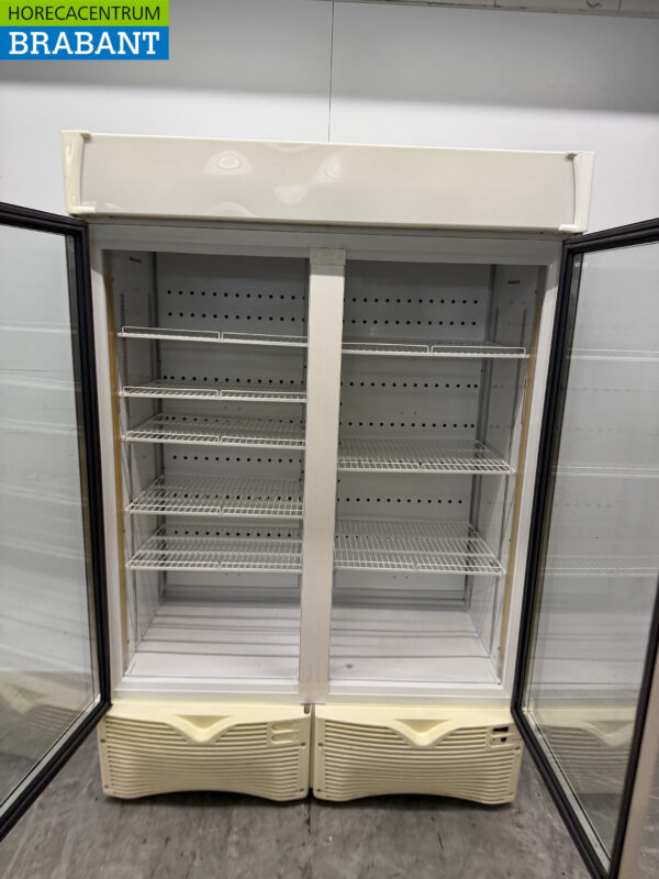 Mondial Doppeltüriger Glastürkühlschrank 729 Liter 135 cm 230V Horeca – Bild 4