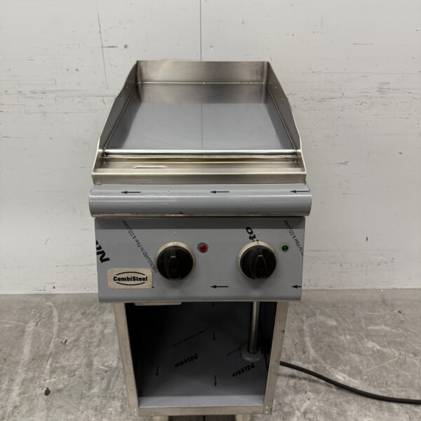Edelstahl Combisteel Spiegeltablett Chrom 40 cm 400V Horeca