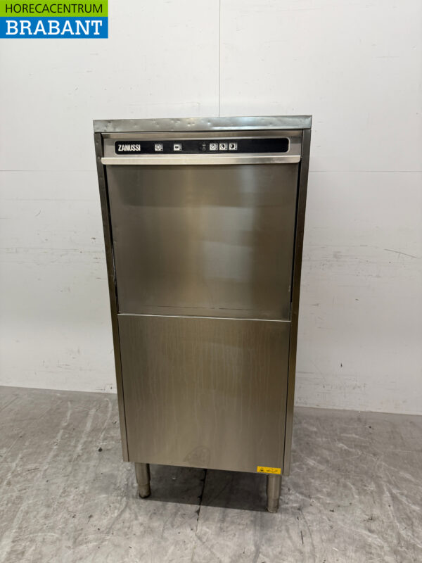 Edelstahl Zanussi Geschirrspüler Geschirrspülmaschine mit Ablaufpumpe 400V Horeca