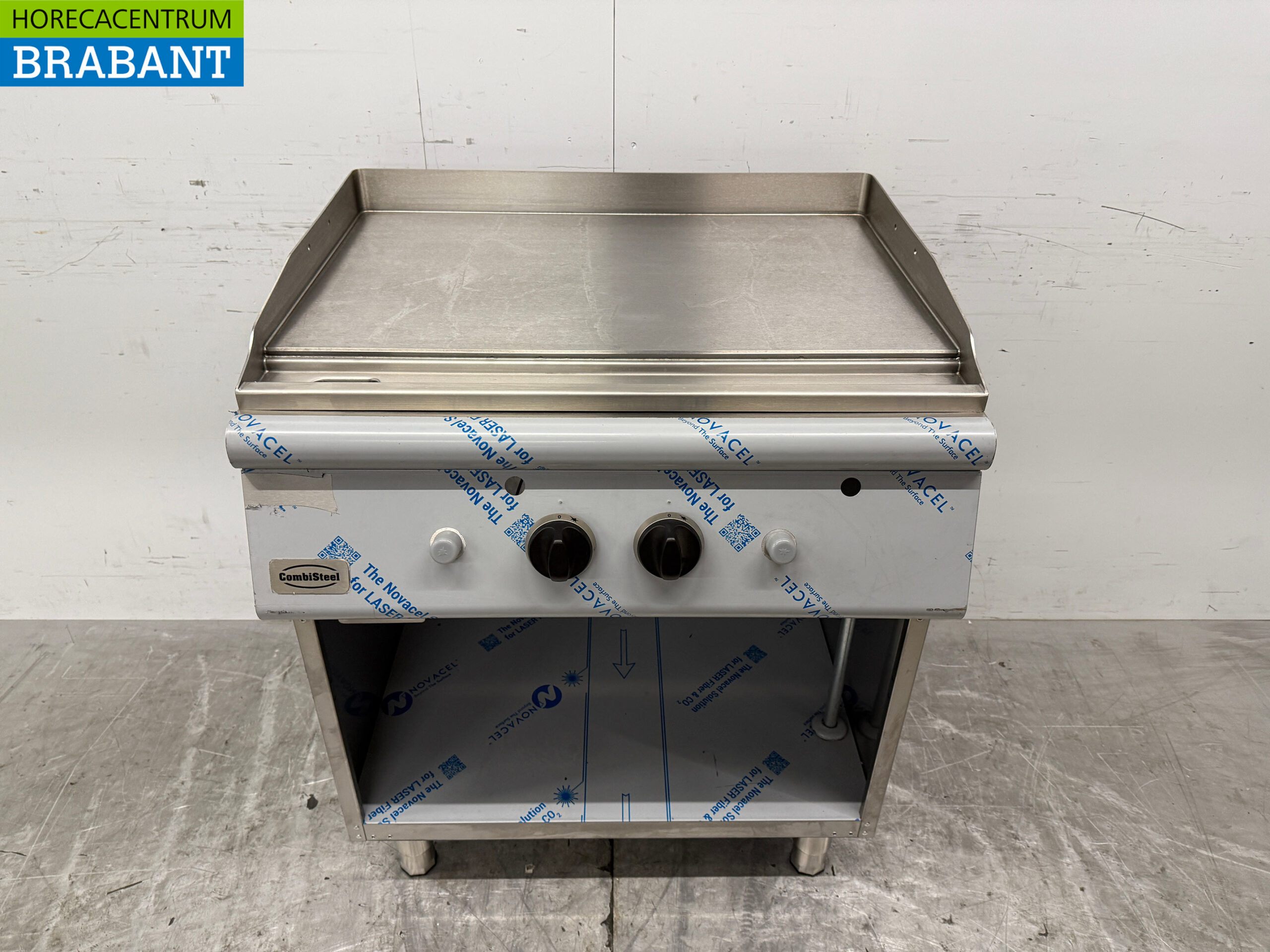 Combisteel Glattes Backblech aus Edelstahl 80 cm GAS Horeca