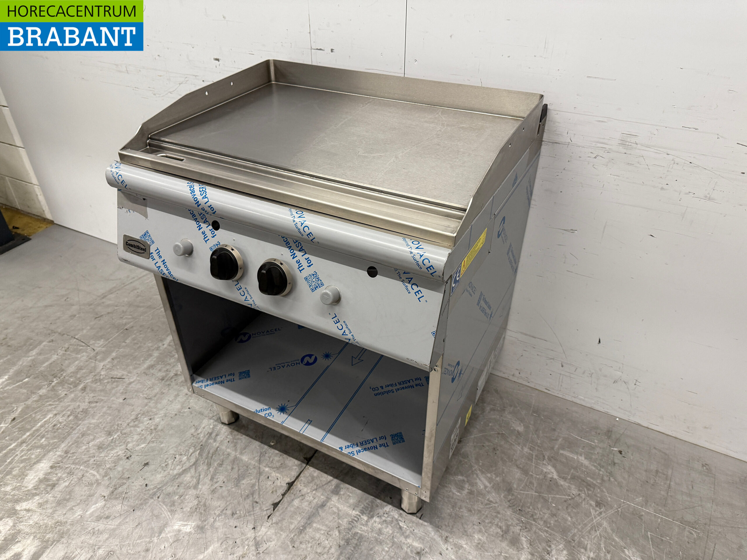 Combisteel Glattes Backblech aus Edelstahl 80 cm GAS Horeca – Bild 2