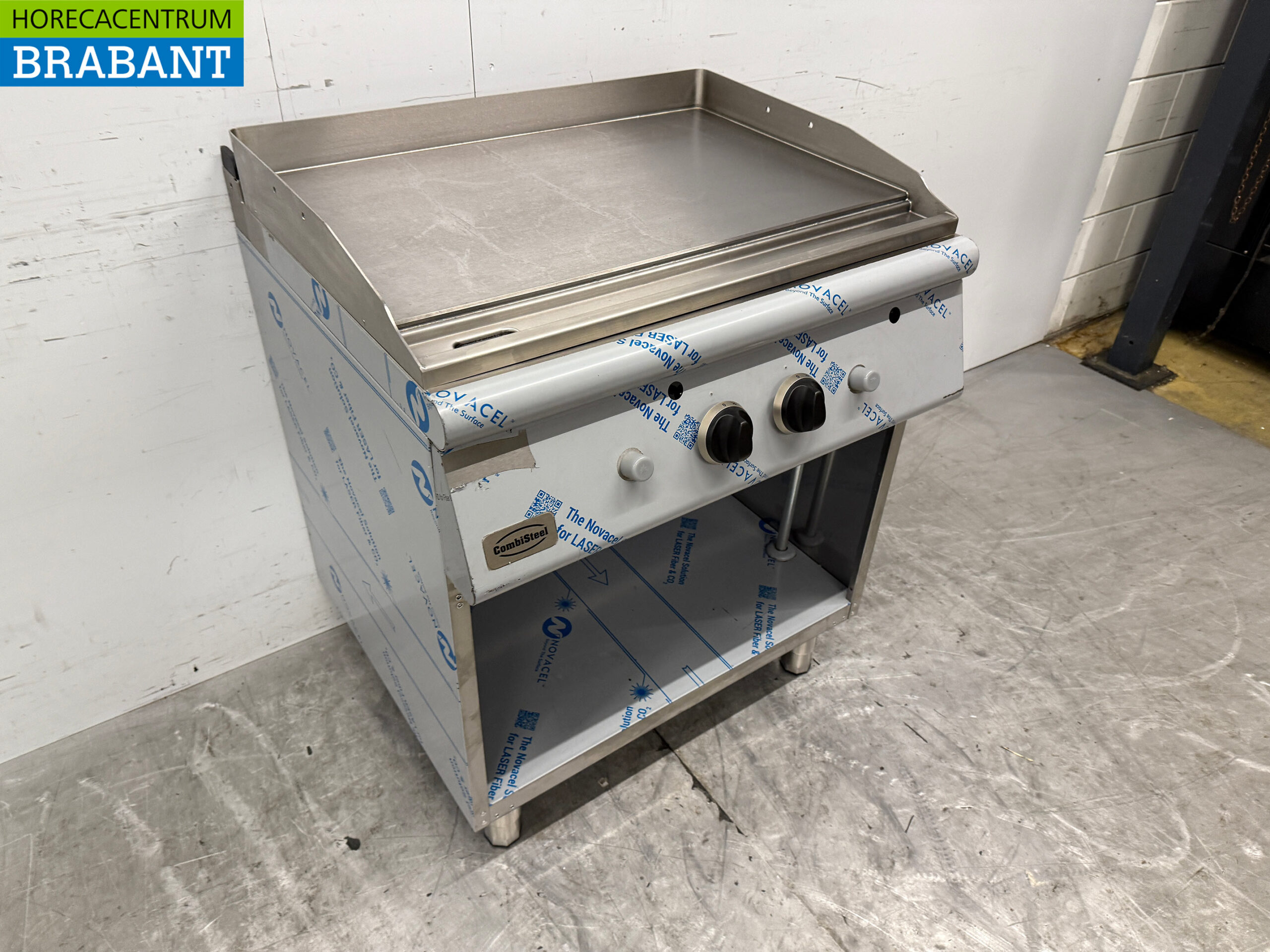 Combisteel Glattes Backblech aus Edelstahl 80 cm GAS Horeca – Bild 3