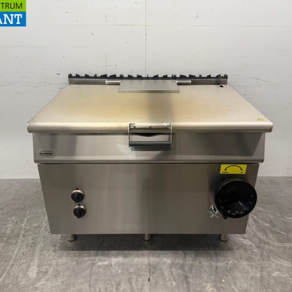 Combisteel Kippbratentopf aus Edelstahl 120 Liter 120 cm 400V Horeca