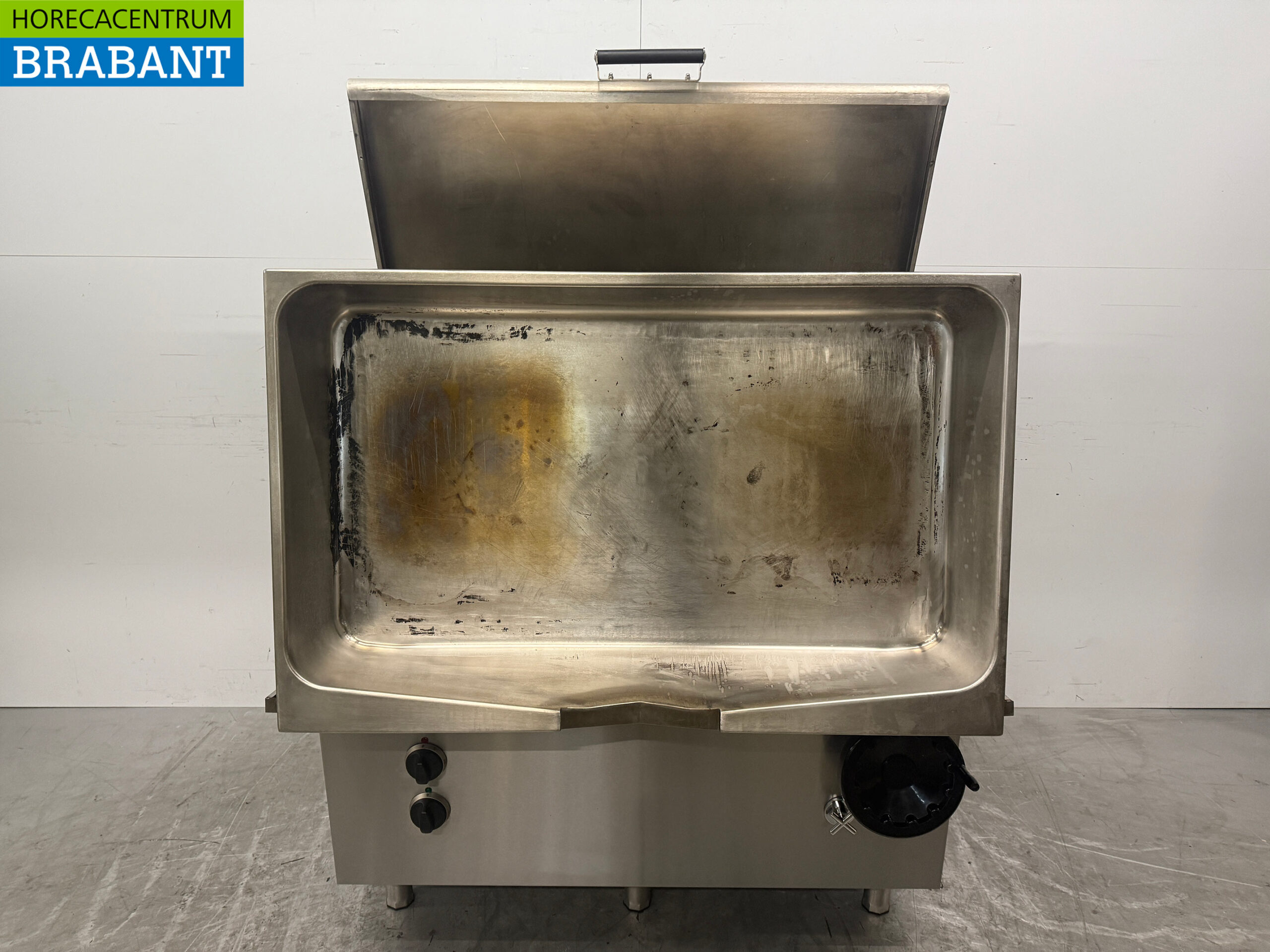 Combisteel Kippbratentopf aus Edelstahl 120 Liter 120 cm 400V Horeca – Bild 5