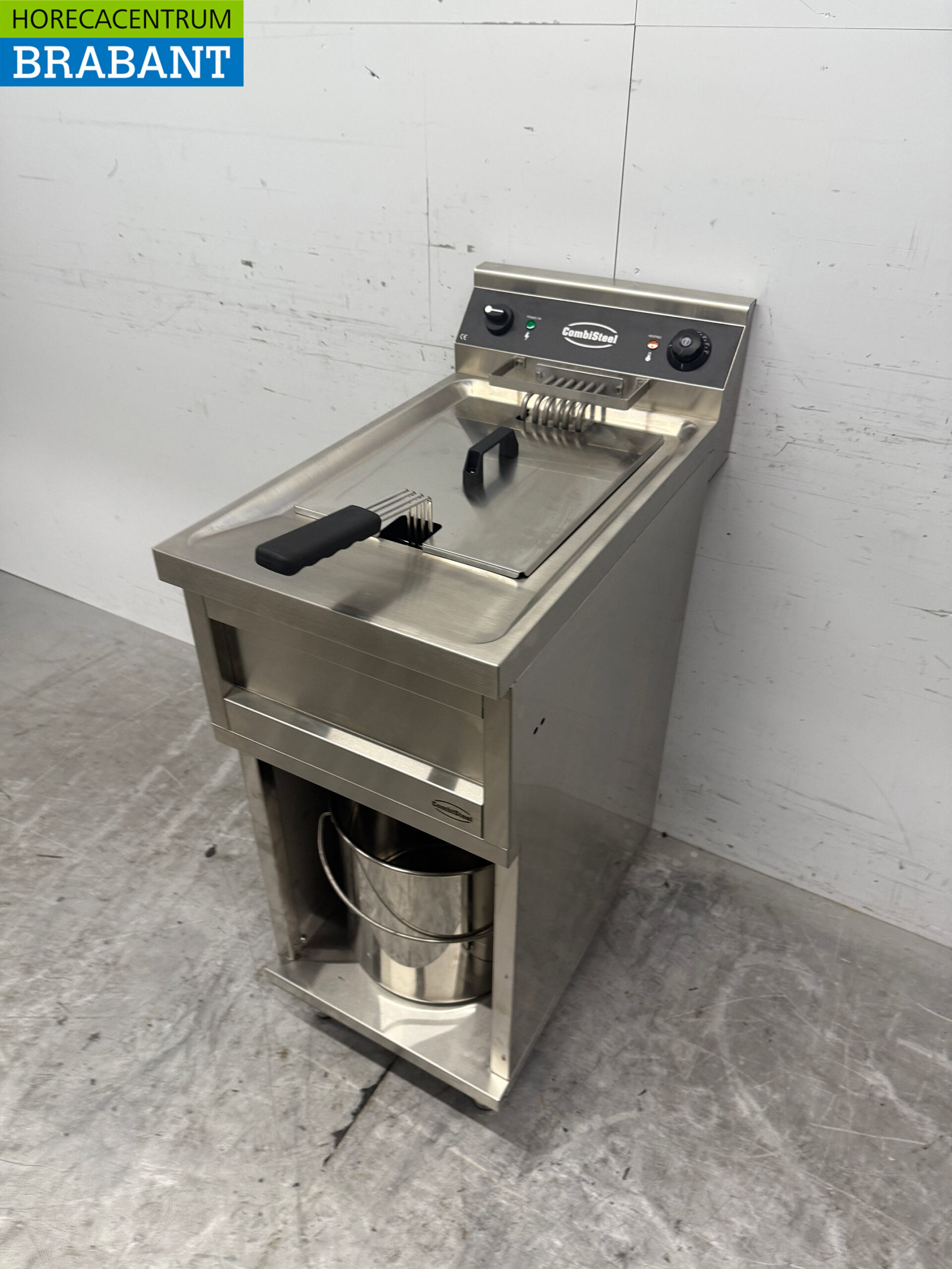 Combisteel Fritteuse aus Edelstahl 12 Liter 400V Horeca – Bild 2