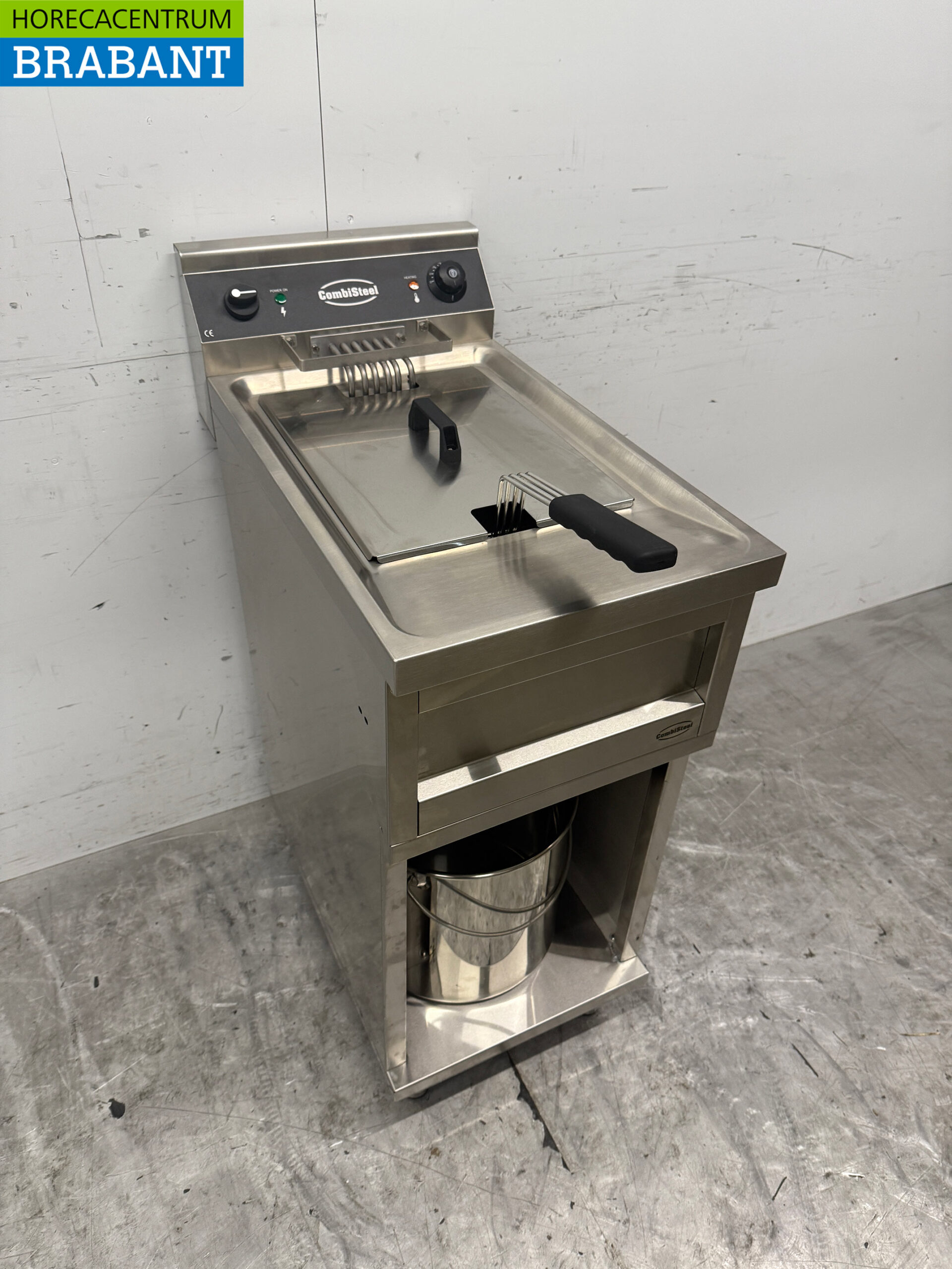 Combisteel Fritteuse aus Edelstahl 12 Liter 400V Horeca – Bild 3