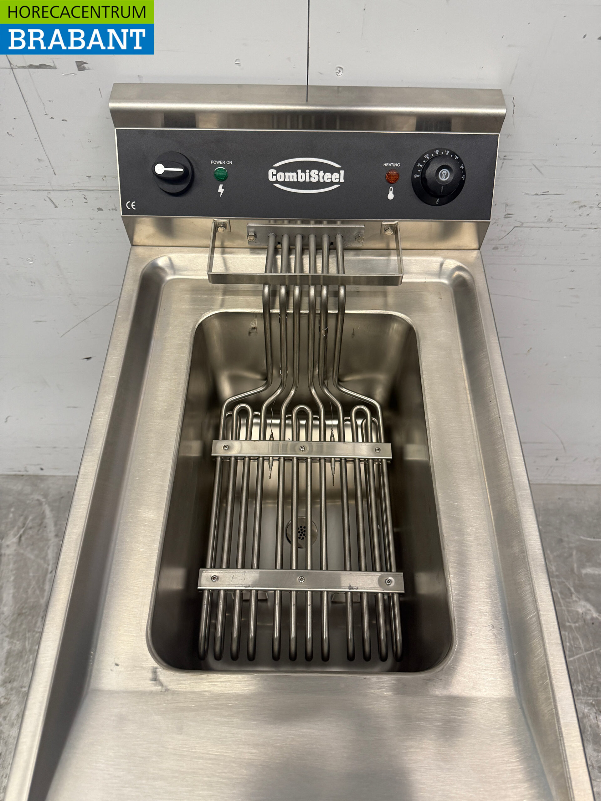 Combisteel Fritteuse aus Edelstahl 12 Liter 400V Horeca – Bild 5
