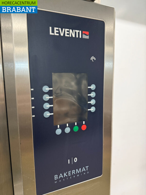 Leventi Edelstahl-Backofen Heißluftofen mit Feuchtigkeitszufuhr 16 x 60/40cm 400V Catering Bäckerei – Bild 5