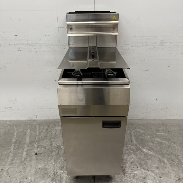 Combisteel Fritteuse aus Edelstahl 21 Liter GAS Catering