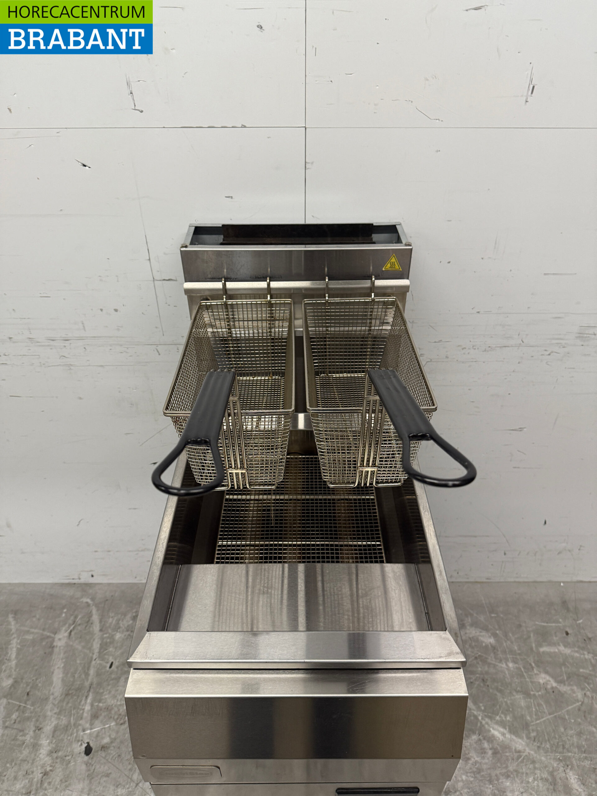 Combisteel Fritteuse aus Edelstahl 21 Liter GAS Catering – Bild 4